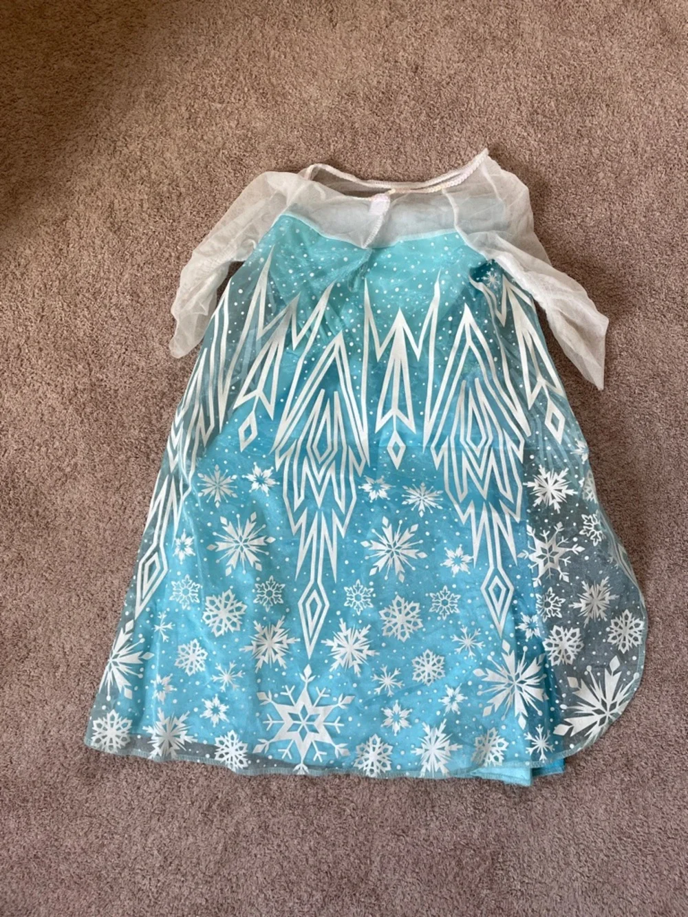 Disney Elsa-Inspired Light Blue Snow Princess Frozen Costume - Picture 4 of 4
